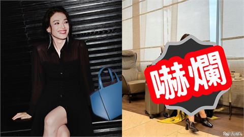 機場白髮阿姨「穿大媽花裙」竟是舒淇！半百真面目中網嚇爛：我放心了