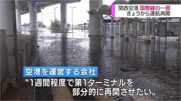 暴雨侵襲日本數日 部分國際線航班恢復
