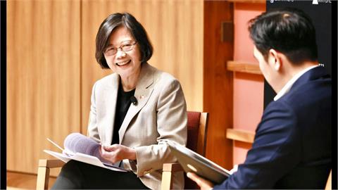 蔡英文卸任拚外交！史丹佛大學演說　喊：台灣是全球夥伴
