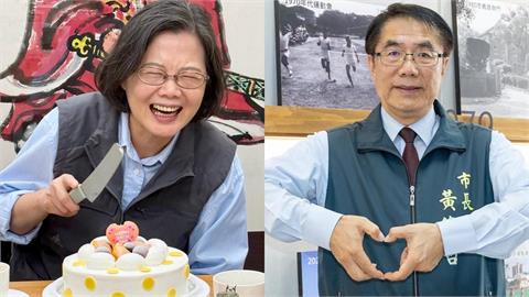 大選激戰「蔡英文突鄭重關切台南」！黃偉哲、陳亭妃遭點名「他猛喊1句開蹭」網全笑倒