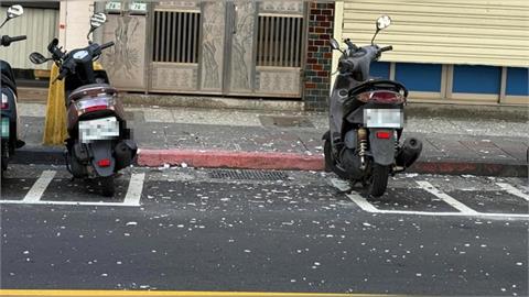 快新聞／台北市內湖、天母紛傳大樓外牆剝落下磁磚雨　幸無人傷