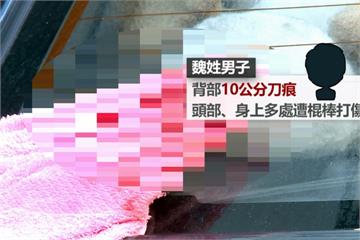 男開車返家 兩惡煞埋伏門口拿刀猛砍