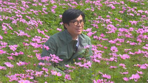 陳其邁邀走春來美濃漫步花海　提到要做「這件事」說有PTSD？