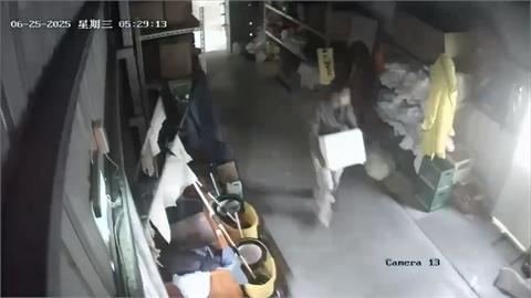 婚宴餐廳遭闖！竊賊「抱走保險箱」　過程僅花六分鐘