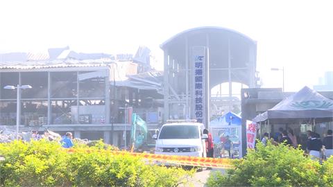 明揚火警第5天廠房突竄黑煙　消防員搜救吸入過多濃煙住院治療