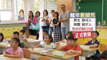 新生「龍寶寶」中小學開學日 全台尚缺134名教師