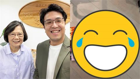 巴威影響最劇烈時刻開始！沈伯洋防颱照曝光「戰鬥力炸裂」網見真相笑倒：超棒爸爸