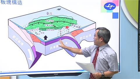 17：06宜蘭近海規模5.7「極淺層地震」　　氣象署：與花蓮強震無關