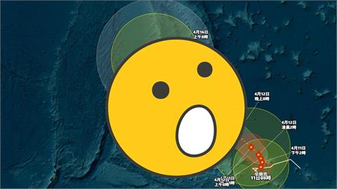 辛樂克颱風「又大又強」巔峰恐轉強颱！下週鋒面襲台灣「1圖看降雨區」