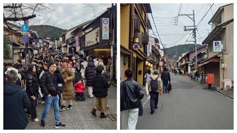 獨家/中國助解日觀光公害?《民視》直擊清水寺人潮 當地店家曝影響程度