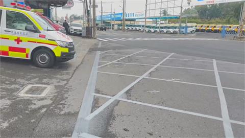 消防隊門口2天內兩起車禍　消防隊員秒救援