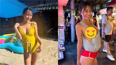 超兇寫真女星健身房「無罩熱舞」驚見裸色！SSR級「狂抖動作片」15秒全曝光