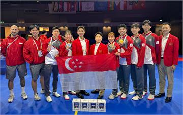 《跆拳道》台灣品勢金牌教練邱沐恩掌兵符 新加坡睽違10年再奪東南亞運金牌