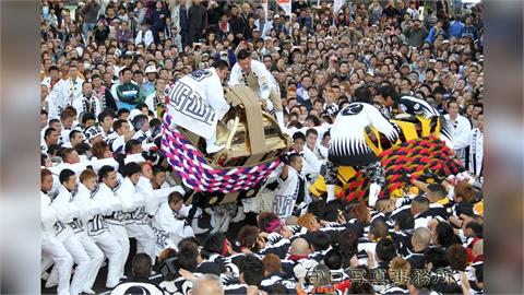 日各地秋季祭典登場　道後溫泉「撞神轎」、沖繩拔河「系滿大綱引」