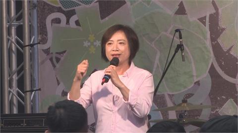 快新聞／台灣是咱們母親！出席台中自由路上音樂節　何欣純：為民主捍衛下去