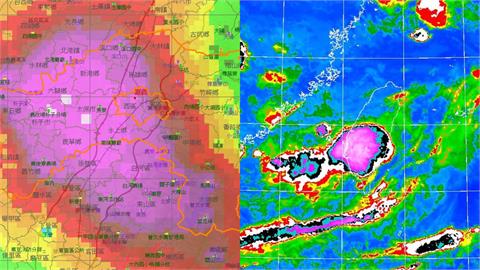 台灣上空見「這1物」2地區注意大雨！鄭明典示警：下在哪裡都排水不及