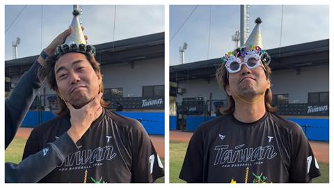 經典賽(影)／台灣隊大餅教練生日聯盟準備「特別驚喜」！笑喊：統一玩我、聯盟也玩我