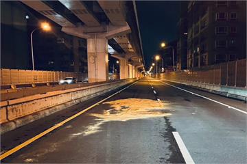 疑與司機起衝突　替代役男被丟包快速道路遭4車輾斃