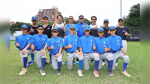 棒球／球星高志綱、官大元親自勉勵！「台灣棒球育才協會」力挺中山國中前進世界舞台
