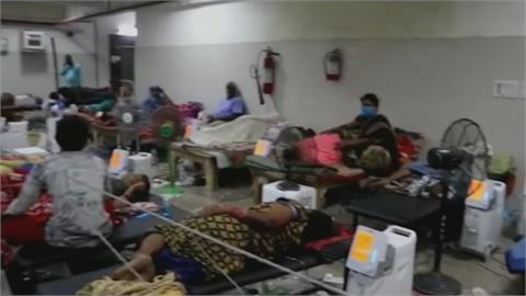 氧氣罐無法及時送達　印度醫院數十名患者缺氧而死