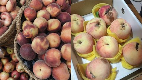 買水蜜桃禮盒遇上「黑店」？32顆「爛24顆」苦主淚訴：太相信人情味