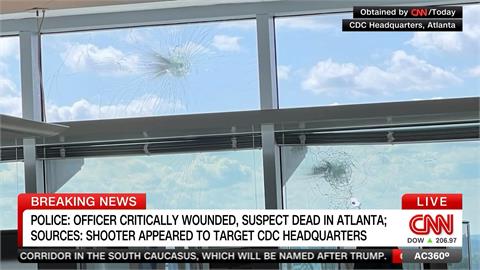 美CDC槍擊案　疑不滿新冠疫苗致病　槍手死亡、1警死