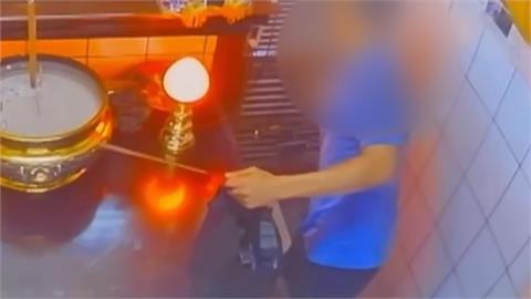 大膽在神明面前"釣魚" 慣竊闖米粉寮福德宮"釣"香油錢