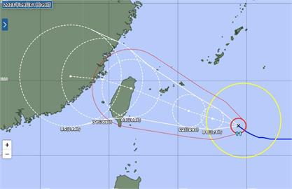 快新聞／日本氣象廳估「海葵恐變強颱」路徑曝　「這天」將直撲台灣