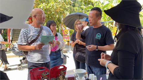 阿里山咖啡亮相沖繩市集 咖啡迷熱情參與試飲
