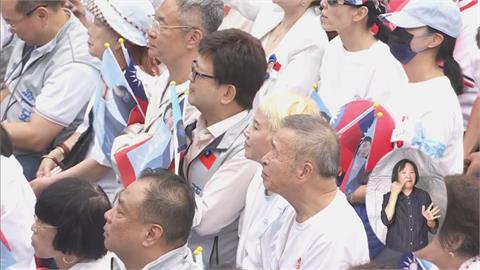 昔挺蔣萬安1事惹議！這藝人出席競總成立大會　揮旗畫面曝光