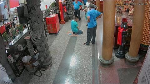 慣竊屢偷宜蘭慈惠寺香油錢　廟方氣炸帶到佛前下跪懺悔
