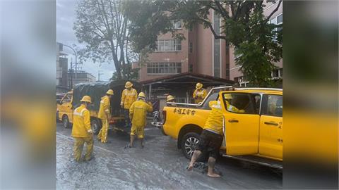 樺加沙颱風釀災！花蓮堰塞湖溢流　台電全力搶修復電剩百戶待修