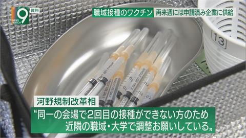提高疫苗覆蓋率　日本行政改革大臣：擬開放混打