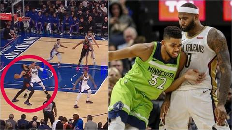 NBA(影)／重現經典迷因！忍者龜「鐵壁防守」有夠扛　唐斯背框單打失敗糗了