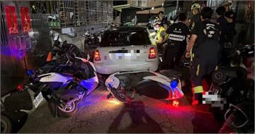 新莊男拒檢衝撞警！員警連開6槍擊中胸部、車內搜出毒品