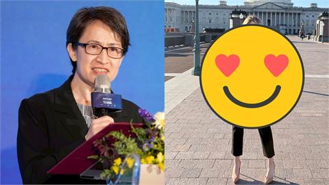 專訪蕭美琴「駐白宮特派員收台灣大禮」秒開嗆中國！美媒猛讚它…網一見真相笑：太懂送