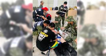 鏟子超人小心酷暑！壯男清淤到熱衰竭　醫護現場急救搶命