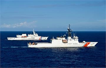 中共海警台灣海域活動升高　AIT罕見秀美台海巡同框照