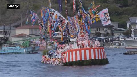 漁民著婦女服裝畫經典妝容　「大瀨祭」祈求豐收、出海平安