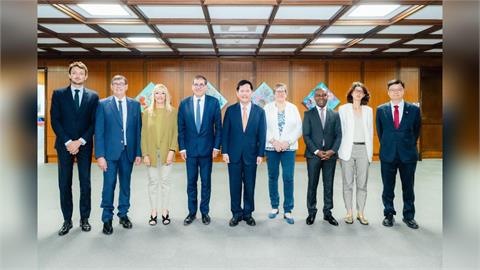 快新聞／台法關係升溫！林佳龍接待法國參院副議長訪團　感謝支持台海和平