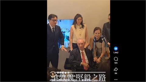 78歲吳敦義坐輪椅罕見露面！　昔記憶力絕佳、如今因病隱退