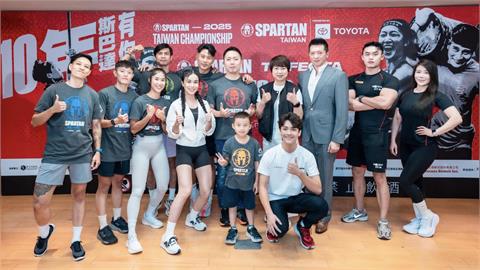 綜合／斯巴達障礙跑競賽邁入第十年！「健身女神」林芯儀、「5566」小刀站台