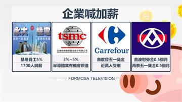 逆勢加薪！永大電機加5%、台積電加3-5%