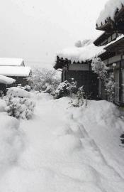 日本強烈寒流發威！　青森縣酸湯區積雪破5公尺　史上第二高！