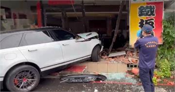 詭異!百萬休旅車直撞鐵板燒 駕駛「遭割喉亡」警不排除第二人在場