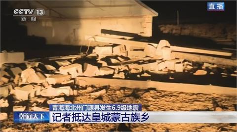 中國青海爆6.9強震 官方稱無人傷亡