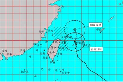 LIVE／中颱「梅花」慢速移動估明日解除海警　氣象局20:40最新說明