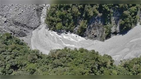 快新聞／空拍畫面曝光！馬太鞍溪河道持續沖刷　沙洲地形逐漸恢復原貌