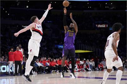 NBA／40歲詹皇依然一尾活龍!　對拓荒者轟38分獲勝追平一項「神」之紀錄