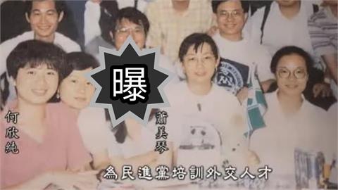 何欣純曬蕭美琴30年前青春照!揭「純琴美少女」稱號由來…喊話:向她請益外交